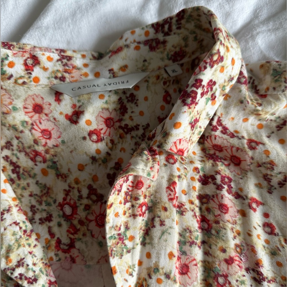 Men’s Floral Button Up Short Sleeve